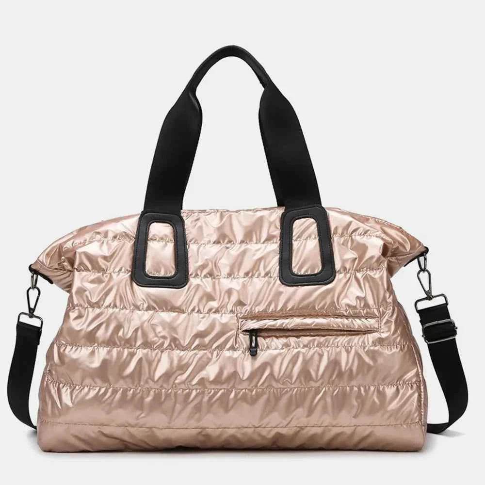Quilted Nylon Oversize Travel Bag for a perfect OOTD – dress to impress outfits from Amexza