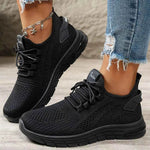 Mesh Breathable Round Toe Athletic Black for a perfect OOTD – dress to impress outfits from Amexza