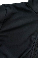 Zip Up Long Sleeve One-Piece Swimwear for a perfect OOTD – dress to impress outfits from Amexza