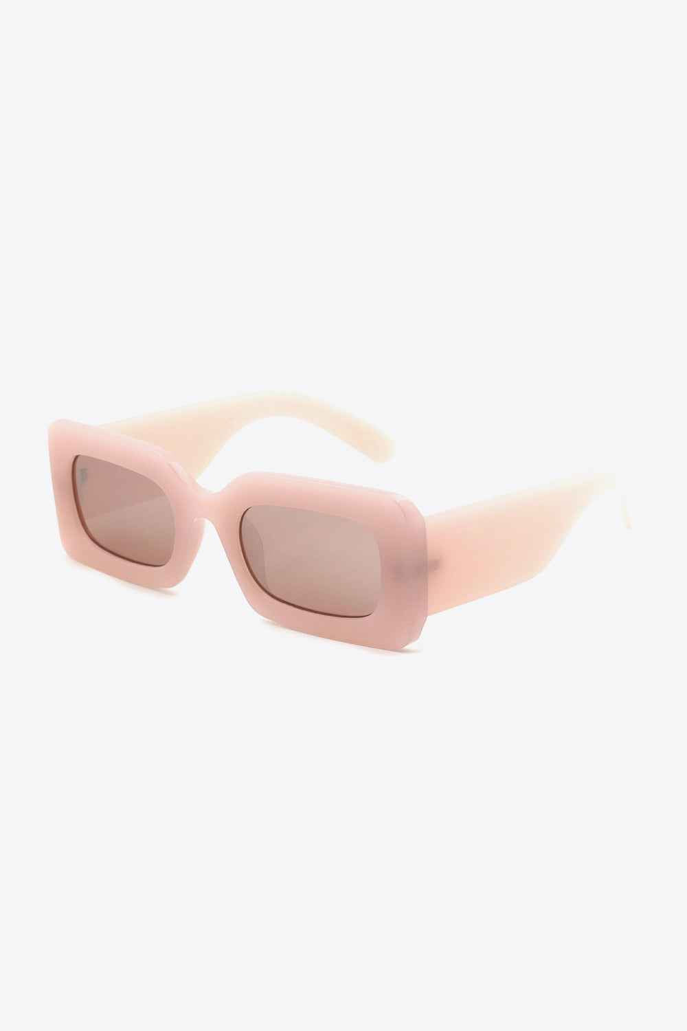 Polycarbonate Frame Rectangle Sunglasses for a perfect OOTD – dress to impress outfits from Amexza