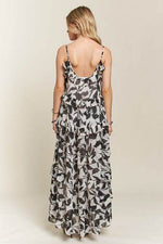 ADORA Ruffled Tiered Scoop Neck Cami Dress for a perfect OOTD – dress to impress outfits from Amexza