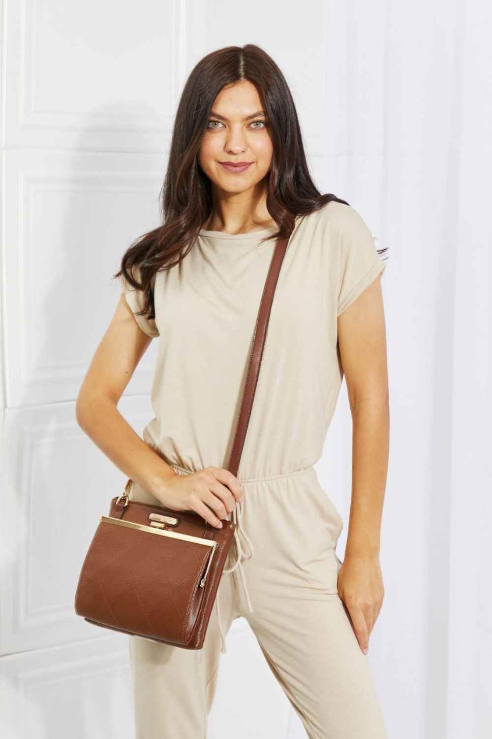 Nicole Lee USA All Day, Everyday Handbag Chestnut One Size for a perfect OOTD – dress to impress outfits from Amexza