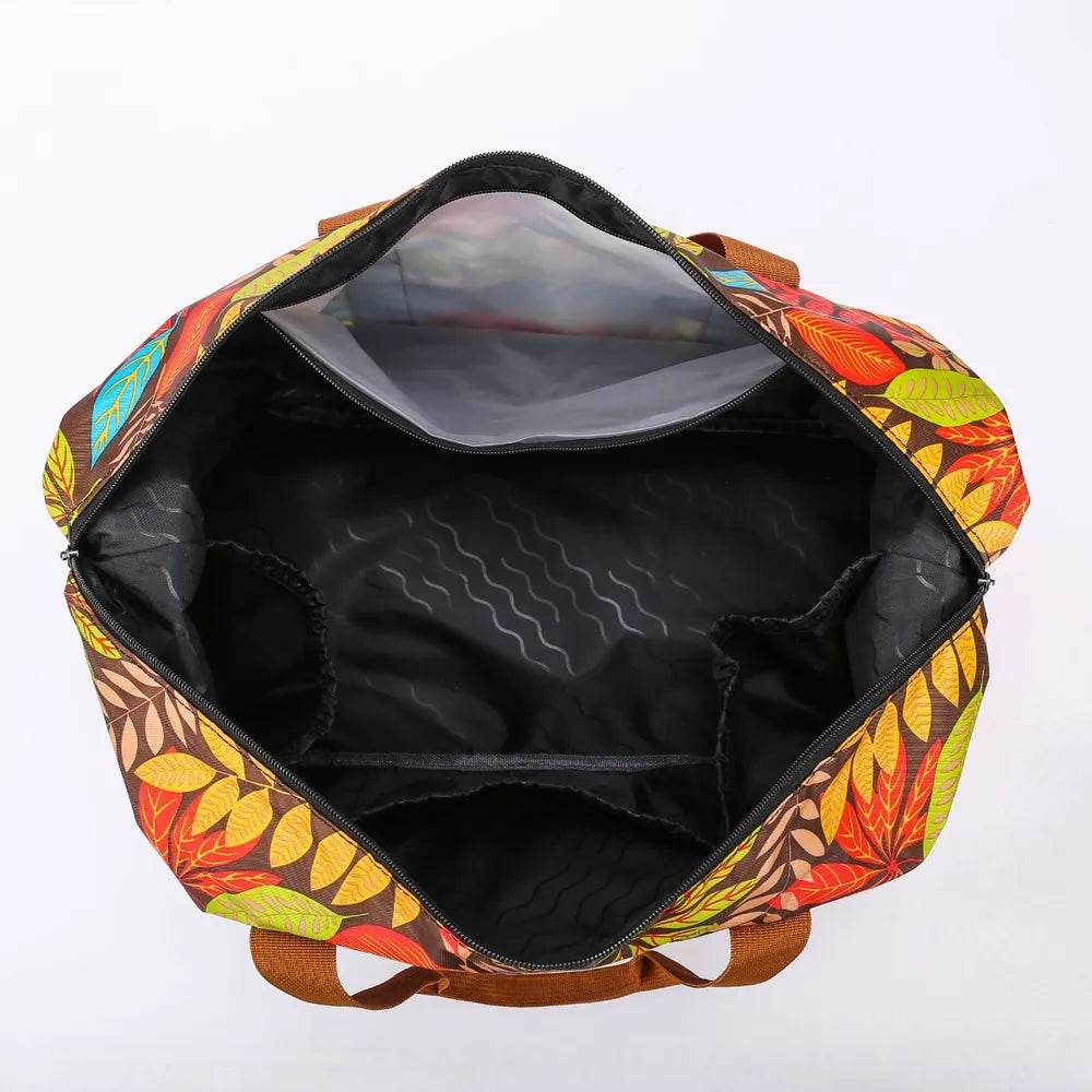 Canvas Printed Travel Bag for a perfect OOTD – dress to impress outfits from Amexza