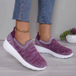 Breathable Round Toe Mesh Slip-On Mauve for a perfect OOTD – dress to impress outfits from Amexza