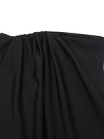 Ruched Slit Cap Sleeve Maxi Dress