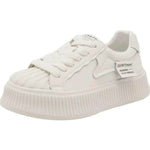 Lace Up Round Toe Platform Sneakers for a perfect OOTD – dress to impress outfits from Amexza