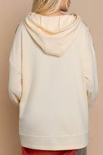 Drawstring Plaid Long Sleeve Hoodie for a perfect OOTD – dress to impress outfits from Amexza