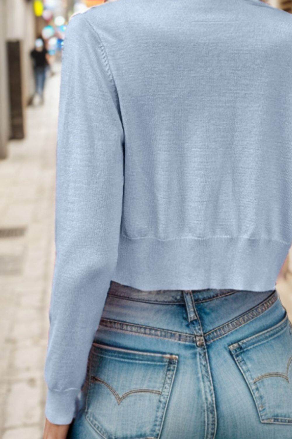 Button Up Long Sleeve Cardigan for a perfect OOTD – dress to impress outfits from Amexza