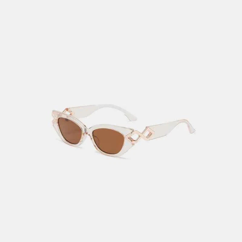 Polycarbonate Frame Cat-Eye Sunglasses for a perfect OOTD – dress to impress outfits from Amexza