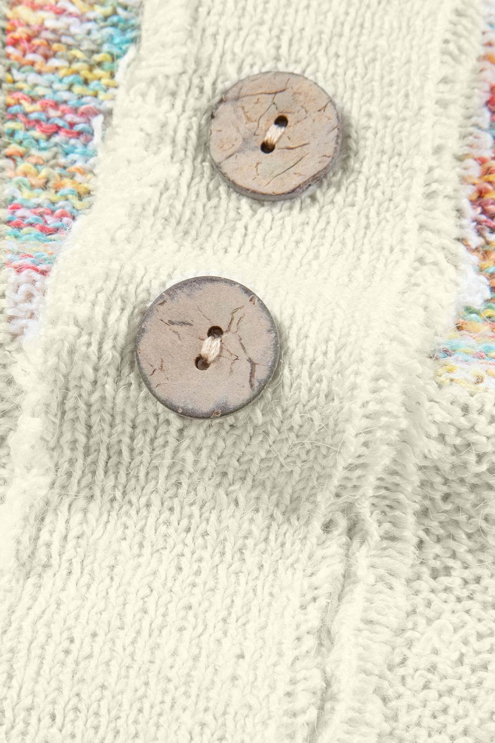 Contrast Half Button Long Sleeve Sweater for a perfect OOTD – dress to impress outfits from Amexza