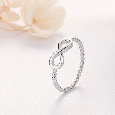 Number 8 Zircon 925 Sterling Silver Ring for a perfect OOTD – dress to impress outfits from Amexza