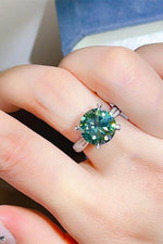 5 Carat Moissanite 925 Sterling Silver Ring for a perfect OOTD – dress to impress outfits from Amexza