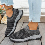 Mesh Round Toe Platform Athletic Black for a perfect OOTD – dress to impress outfits from Amexza