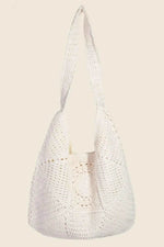 Fame Braided Panels Hobo Shoulder Tote Bag for a perfect OOTD – dress to impress outfits from Amexza