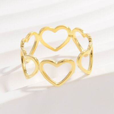 925 Sterling Silver Heart Ring for a perfect OOTD – dress to impress outfits from Amexza
