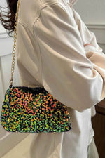 Sequin Removable Strap Shoulder Bag for a perfect OOTD – dress to impress outfits from Amexza
