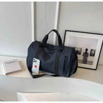 Oxford Cloth Travel Bag Dark Navy One Size for a perfect OOTD – dress to impress outfits from Amexza