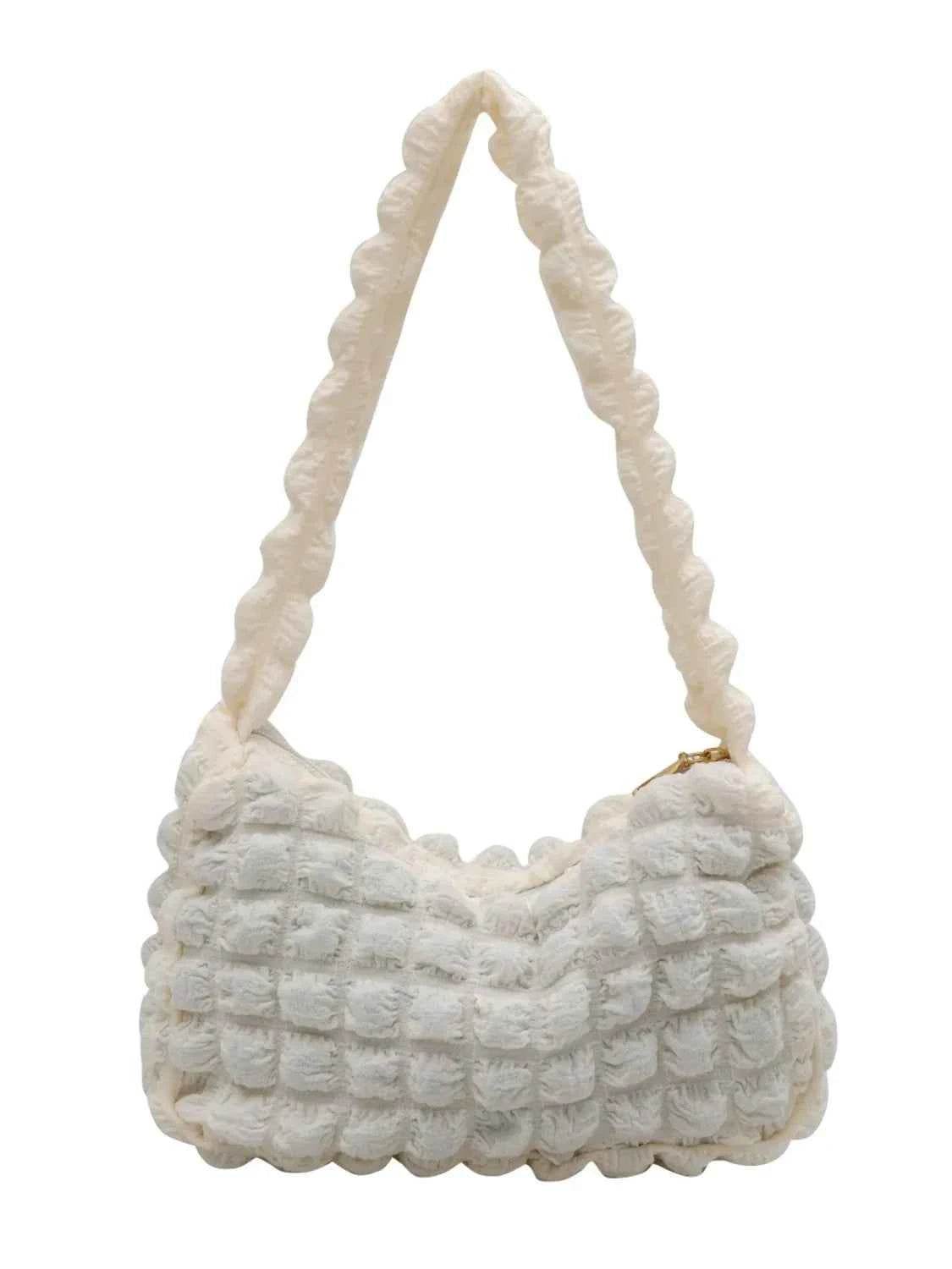 Cloud Puff Textured Shoulder Bag for a perfect OOTD – dress to impress outfits from Amexza
