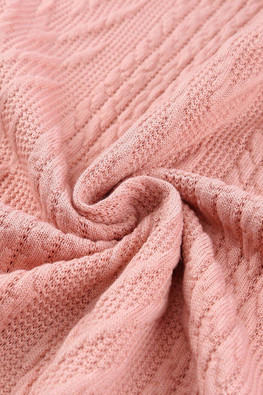 Sequin Leopard Round Neck Long Sleeve Sweater for a perfect OOTD – dress to impress outfits from Amexza