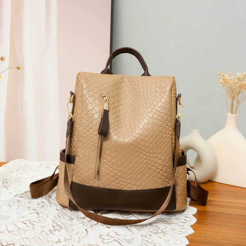 PU Leather Backpack Bag for a perfect OOTD – dress to impress outfits from Amexza