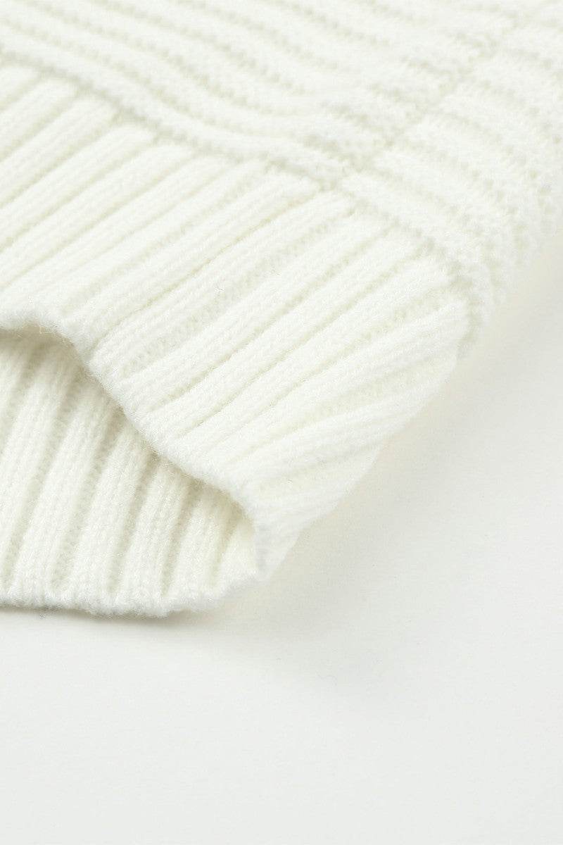 Color Block Round Neck Long Sleeve Sweater for a perfect OOTD – dress to impress outfits from Amexza