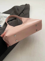 PU Leather Shoulder Bag with Zip for a perfect OOTD – dress to impress outfits from Amexza