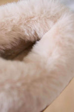 Faux Fur Round Toe Platform Slippers for a perfect OOTD – dress to impress outfits from Amexza