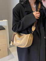 Suede Adjustable Strap Shoulder Bag for a perfect OOTD – dress to impress outfits from Amexza