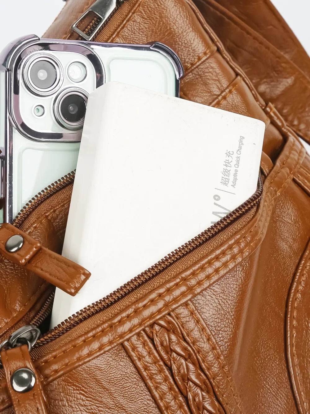 PU Leather Adjustable Strap Shoulder Bag for a perfect OOTD – dress to impress outfits from Amexza