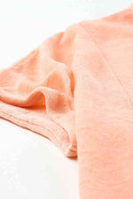 Round Neck Short Sleeve Sheer Cover-Up for a perfect OOTD – dress to impress outfits from Amexza