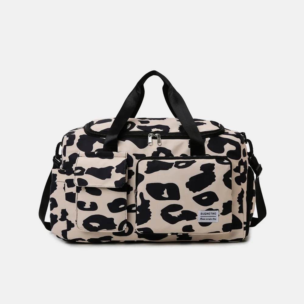 Oxford Cloth Animal Print Travel Bag for a perfect OOTD – dress to impress outfits from Amexza