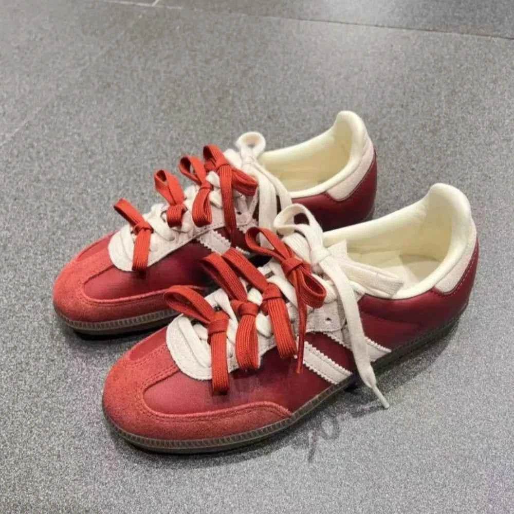 Round Toe Flats Sneakers for a perfect OOTD – dress to impress outfits from Amexza