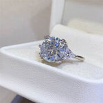 5 Carat Moissanite 925 Sterling Silver Ring for a perfect OOTD – dress to impress outfits from Amexza