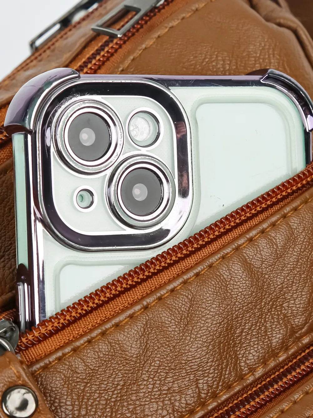 Adjustable Strap PU Leather Shoulder Bag for a perfect OOTD – dress to impress outfits from Amexza