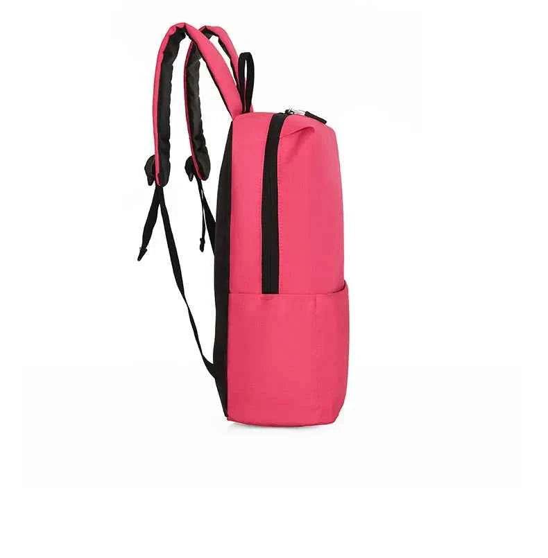 Solid Color Nylon Backpack Bag for a perfect OOTD – dress to impress outfits from Amexza
