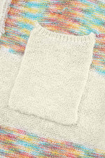 Contrast Half Button Long Sleeve Sweater for a perfect OOTD – dress to impress outfits from Amexza