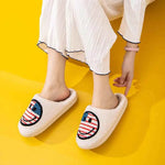 Melody Smiley Face Slippers for a perfect OOTD – dress to impress outfits from Amexza