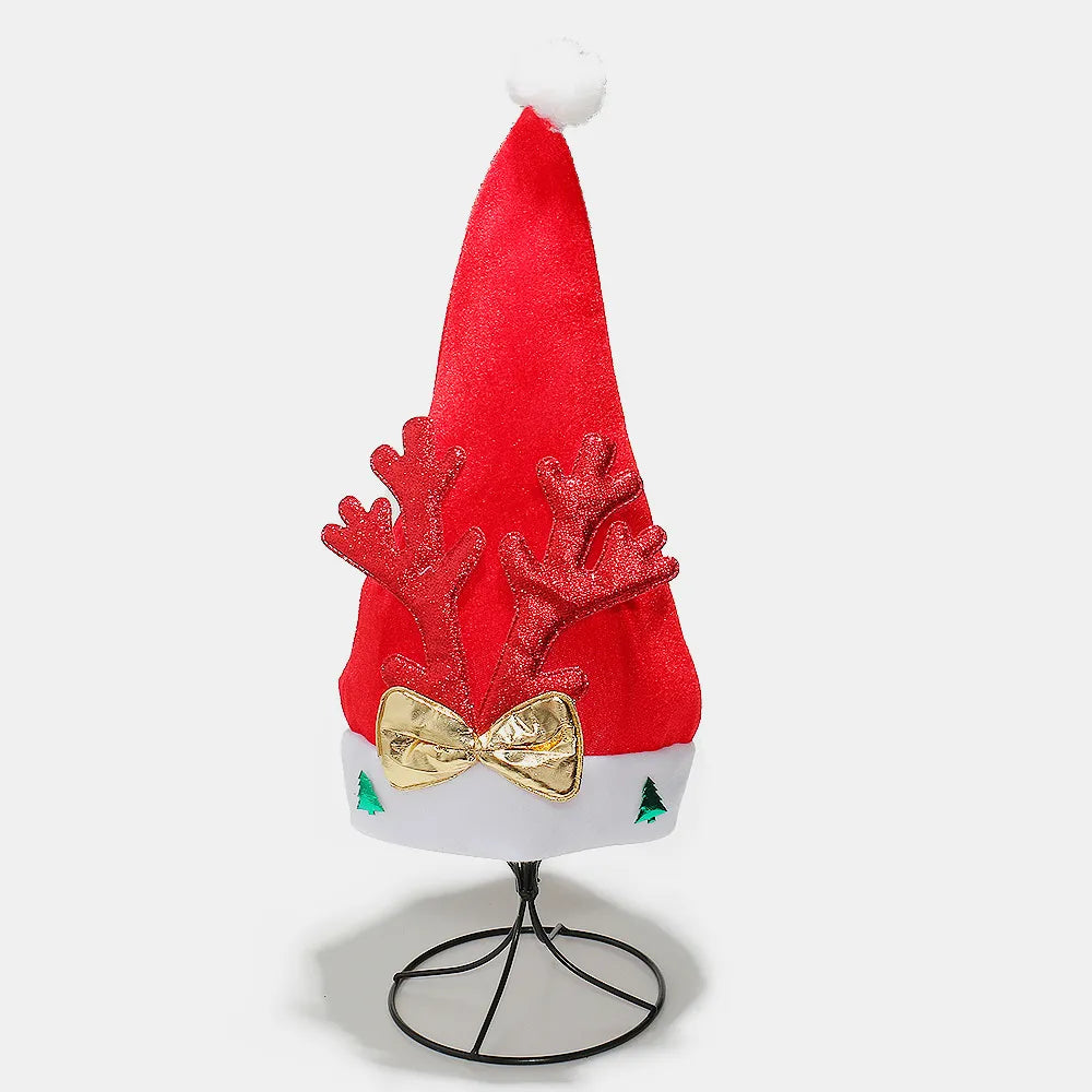 2 Piece Antler Christmas Hat with pompom for a perfect OOTD – dress to impress outfits from Amexza