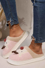 Elk Furry PVC Flat Slippers for a perfect OOTD – dress to impress outfits from Amexza