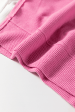 Exposed Seam Contrast Long Sleeve Sweatshirt for a perfect OOTD – dress to impress outfits from Amexza