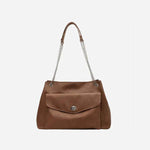 PU Leather Shoulder Bag Coffee Brown One Size for a perfect OOTD – dress to impress outfits from Amexza
