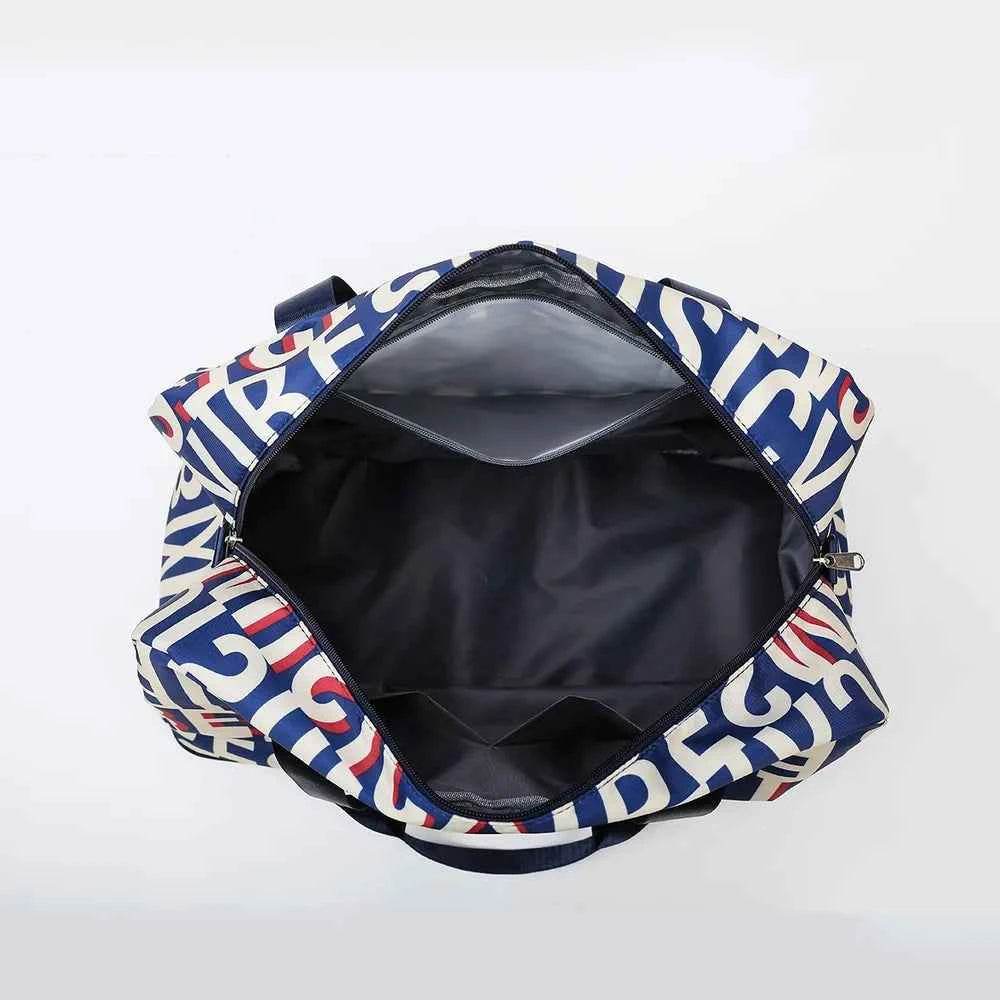 Oxford Cloth Printed Travel Bag for a perfect OOTD – dress to impress outfits from Amexza