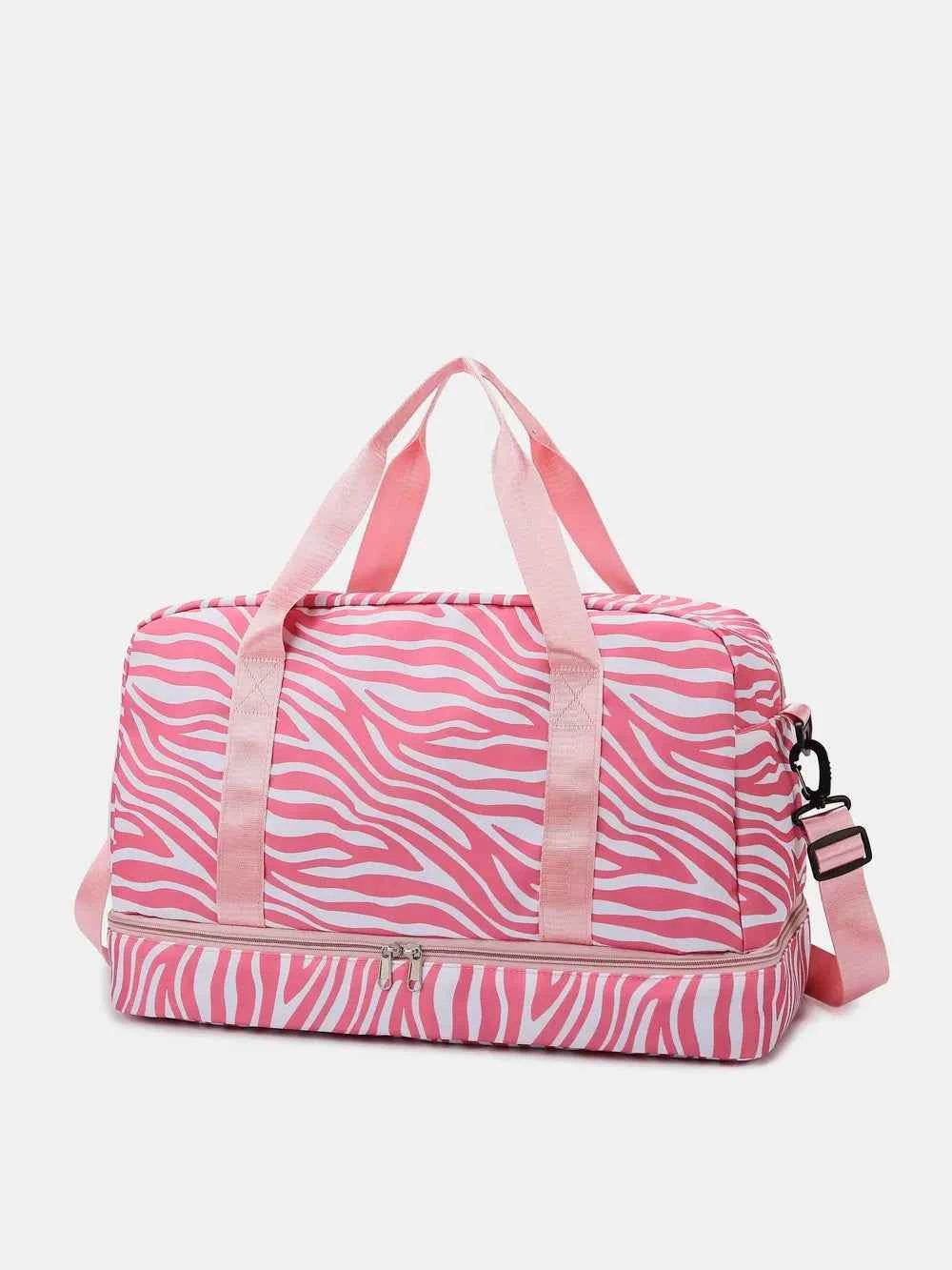 Oxford Cloth Leopard Travel Bag for a perfect OOTD – dress to impress outfits from Amexza