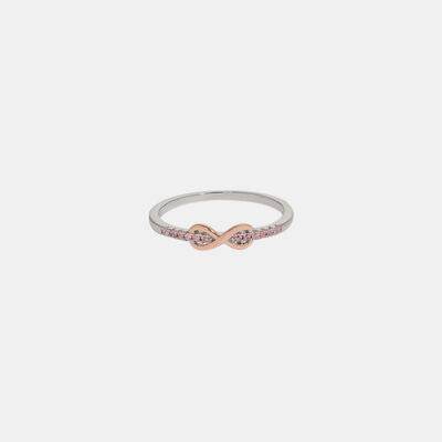 Zircon 925 Sterling Silver Ring Blush Pink for a perfect OOTD – dress to impress outfits from Amexza