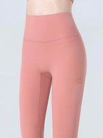 Wide Waistband Cropped Sports Leggings for a perfect OOTD – dress to impress outfits from Amexza