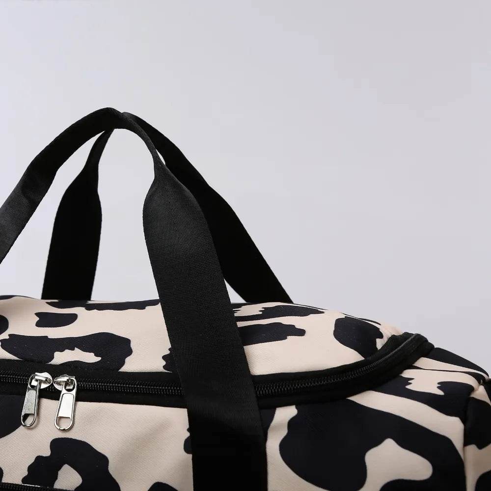 Oxford Cloth Animal Print Travel Bag for a perfect OOTD – dress to impress outfits from Amexza