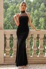 Lace Detail Sleeveless Maxi Dress for a perfect OOTD – dress to impress outfits from Amexza