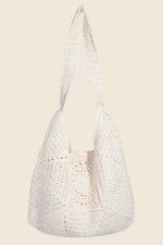 Fame Braided Panels Hobo Shoulder Tote Bag Iv One Size for a perfect OOTD – dress to impress outfits from Amexza