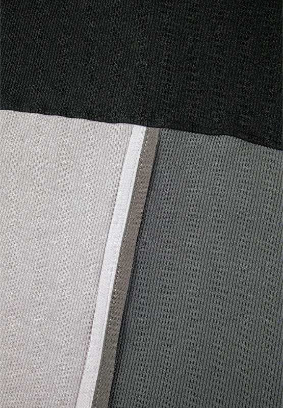 Color Block Collared Neck Long Sleeve Sweatshirt for a perfect OOTD – dress to impress outfits from Amexza