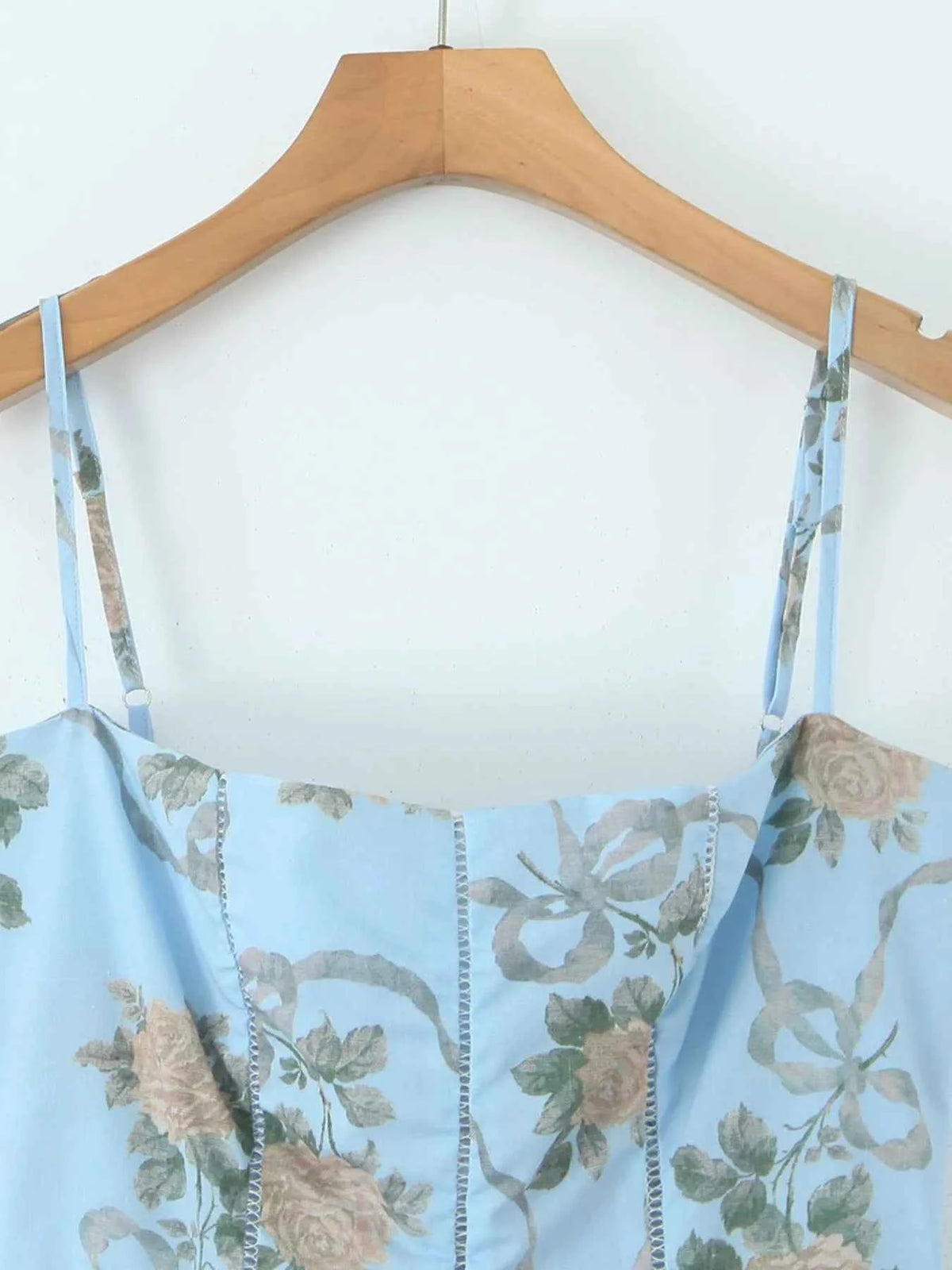 Floral Print Square Neck Cami Maxi Dress